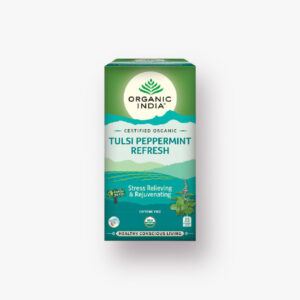 Organic India Tulsi Peppermint Refresh 25 Tea Bags