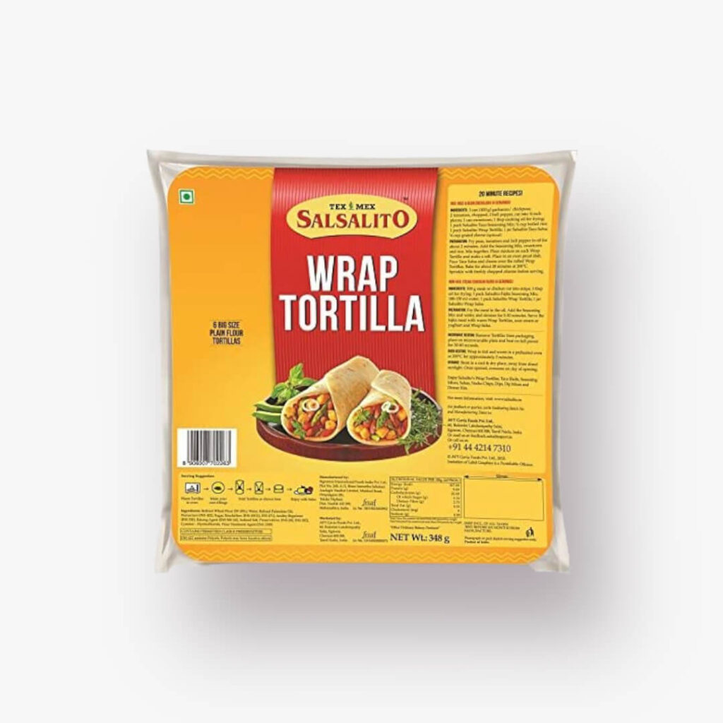 Salsalito Wrap Tortilla 348gm