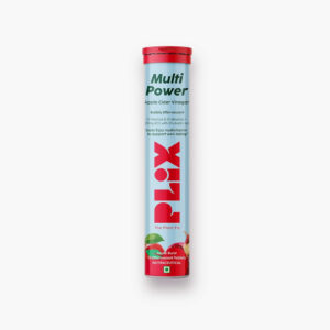 Plix multi power apple cider vinegar 15 effervescent tabs