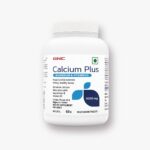 GNC Calcium Plus 1000mg With Magnesium And Vitamin D3 60 Tabs